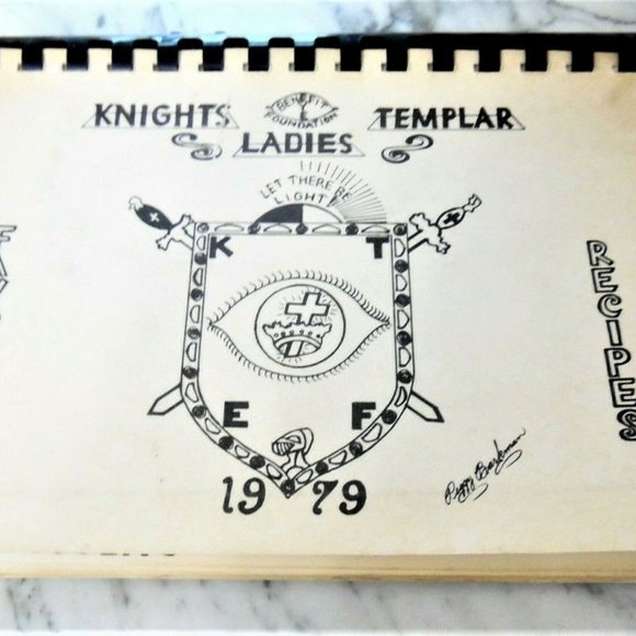 Favorite Recipes Knights Templar Ladies Cookbook 1979 ~s1 - Picture 5 of 5